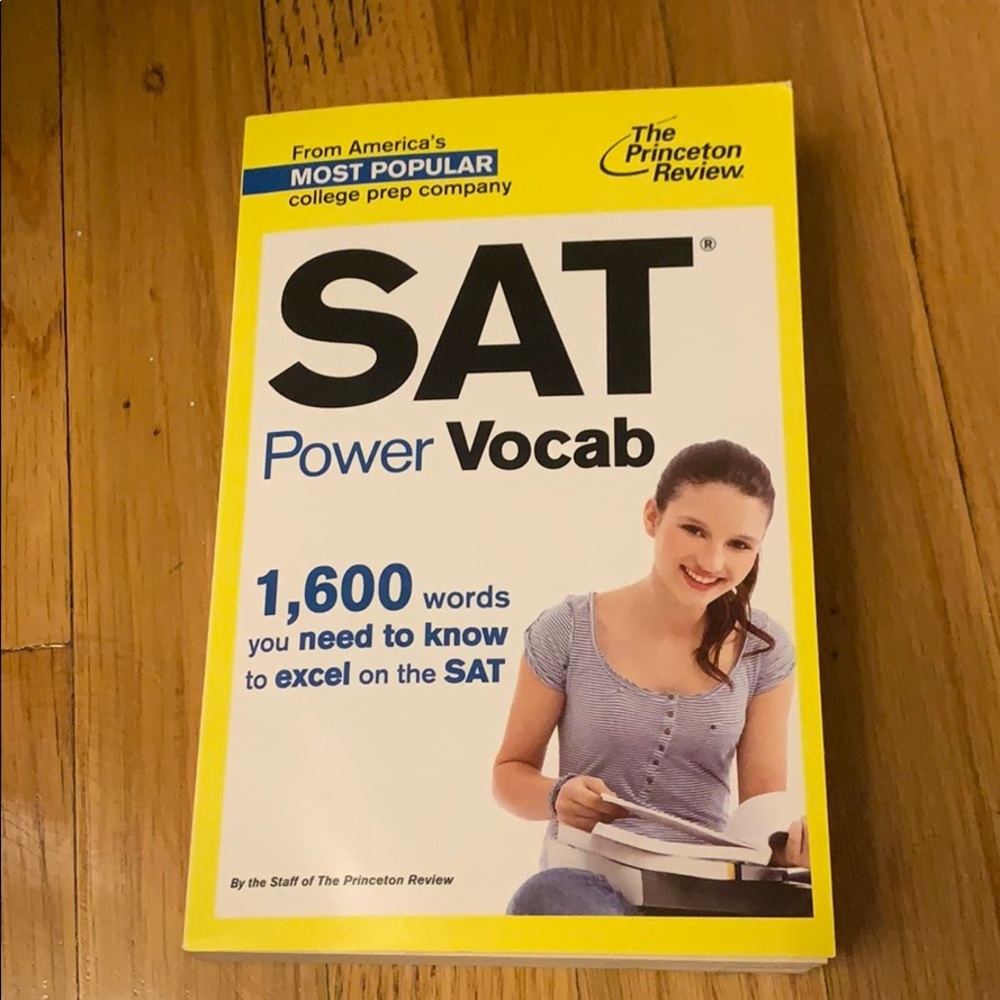 SAT Power Vocab Book Princeton Review